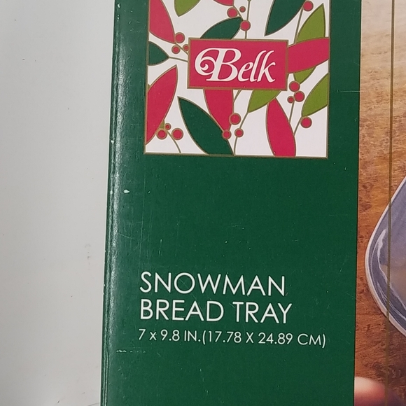 CHRISTMAS BREAD TRAY. - Picture 3 of 8